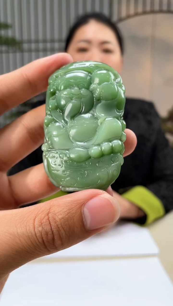 【闪购商品】定制和田玉和田玉（多样性拍一发一带证）240151