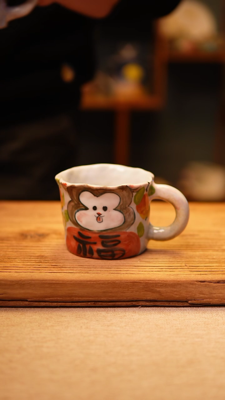 【闪购商品】@@陶园瓷舍@@纯手工手绘@高温釉下彩