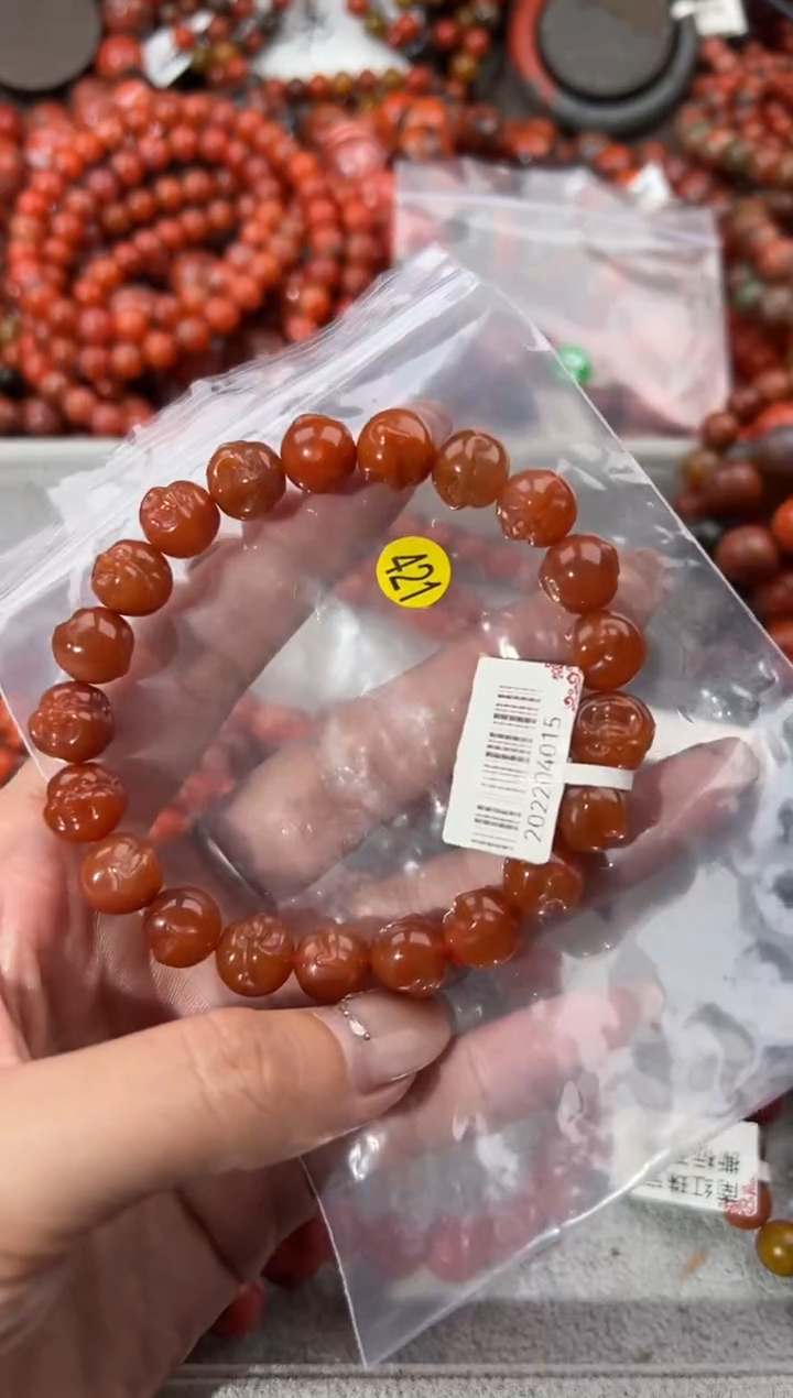 未镶嵌手串南红玛瑙10