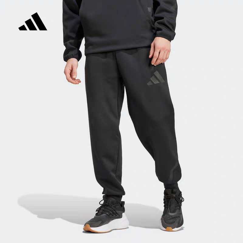 adidas/阿迪达斯秋季新款男子针织长裤运动裤 JD9599