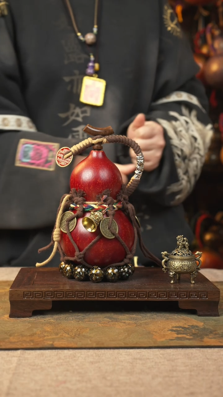 【闪购商品】082大漆葫芦一物一拍记葫堂出品