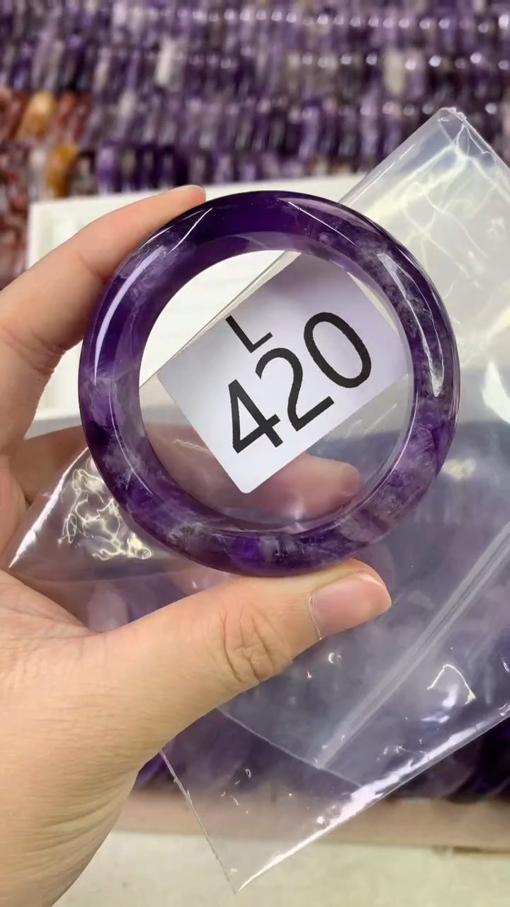 【闪购商品】水晶水晶手镯未镶嵌420-51