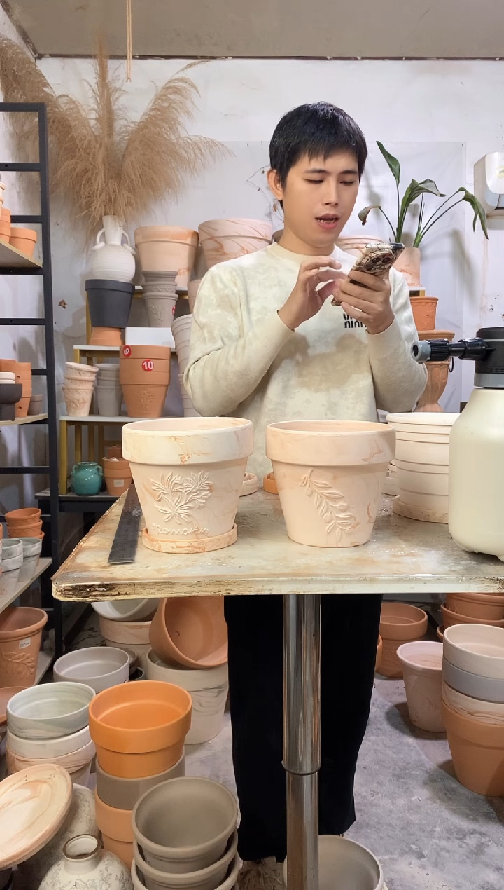 16*14玛奇朵浮雕 2盆2托