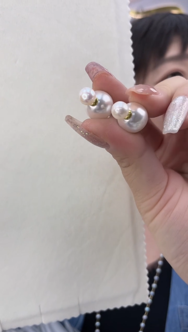 【闪购商品】淡水珍珠耳饰未镶嵌GP152