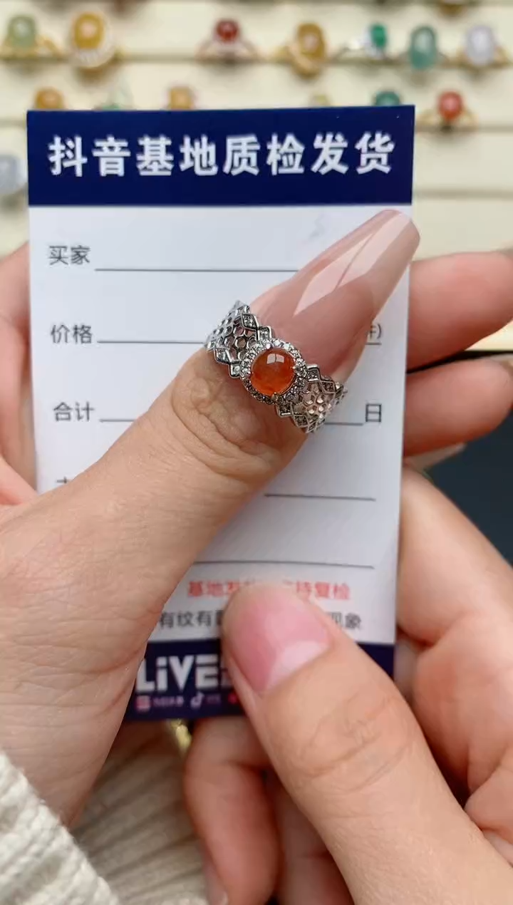 【闪购商品】翡翠戒指银S925镶嵌.............