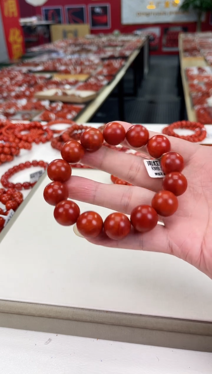 南红玛瑙瓦西手串16+未镶嵌一个/条