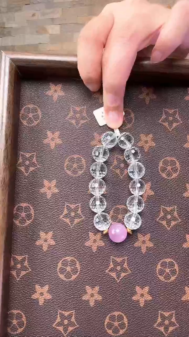 水晶手链未镶嵌白水晶手链设计款