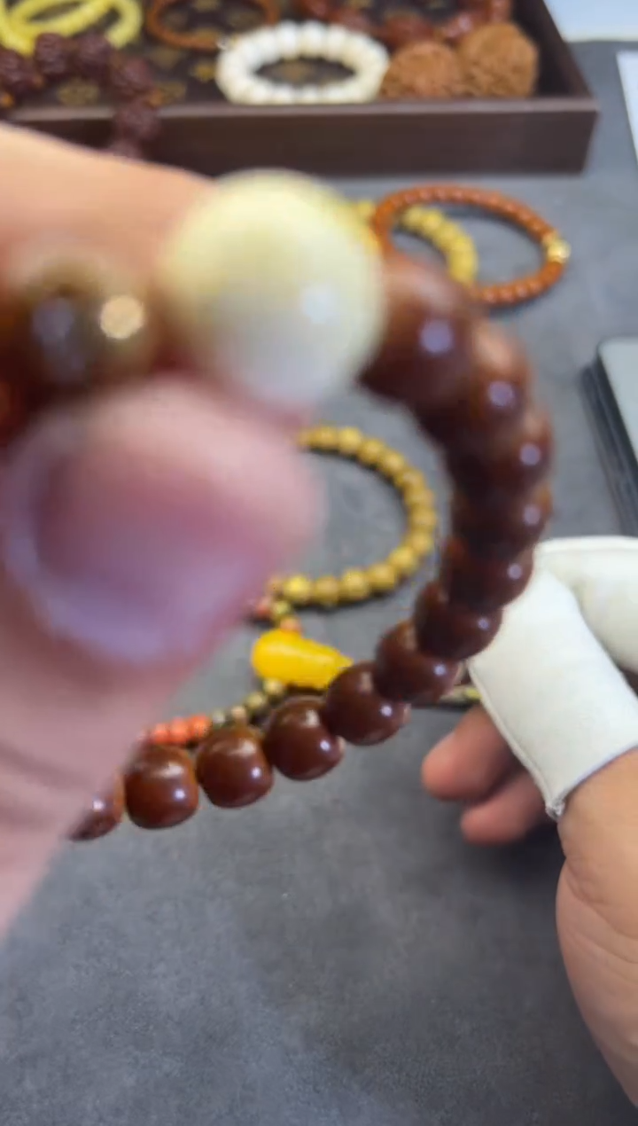 【闪购商品】南红玛瑙1合金南红珠子1