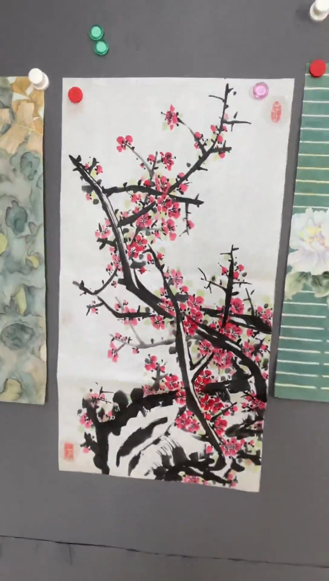 国画国画山水花鸟作品