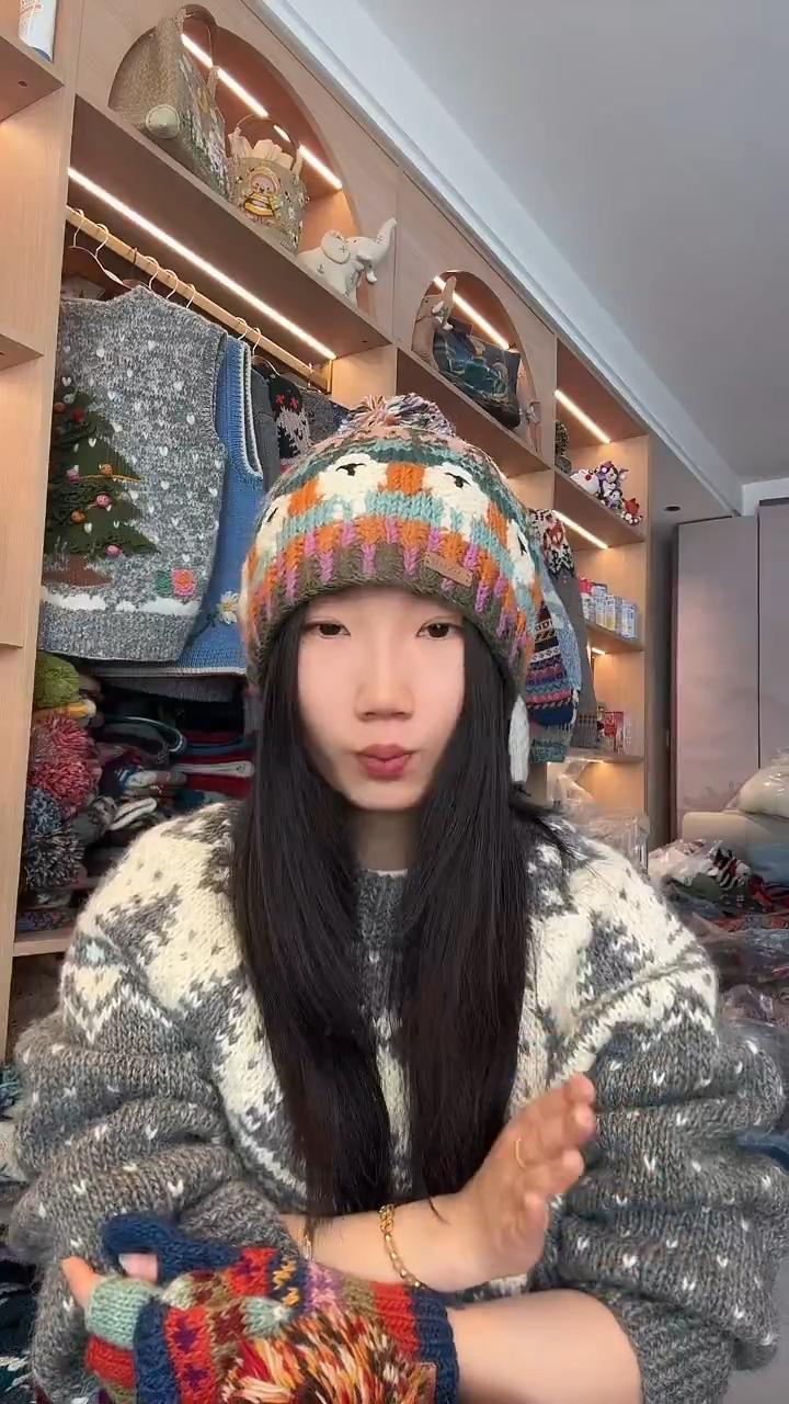 羊毛美利奴肖恩羊单球帽