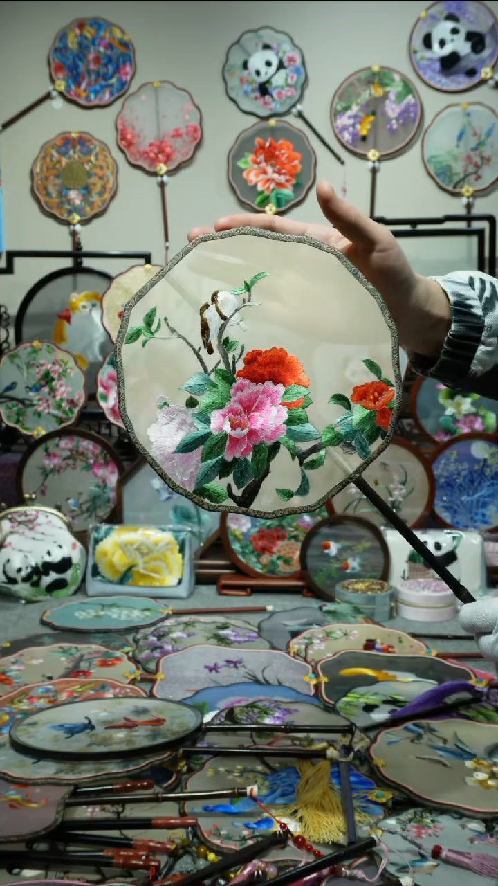 刺绣纯手工苏绣艺术品