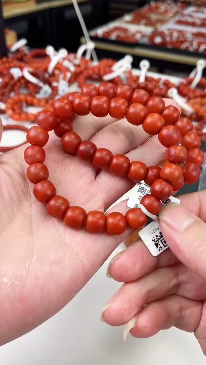 【闪购商品】南红玛瑙瓦西老型手串11+未镶嵌（多样式发其一）