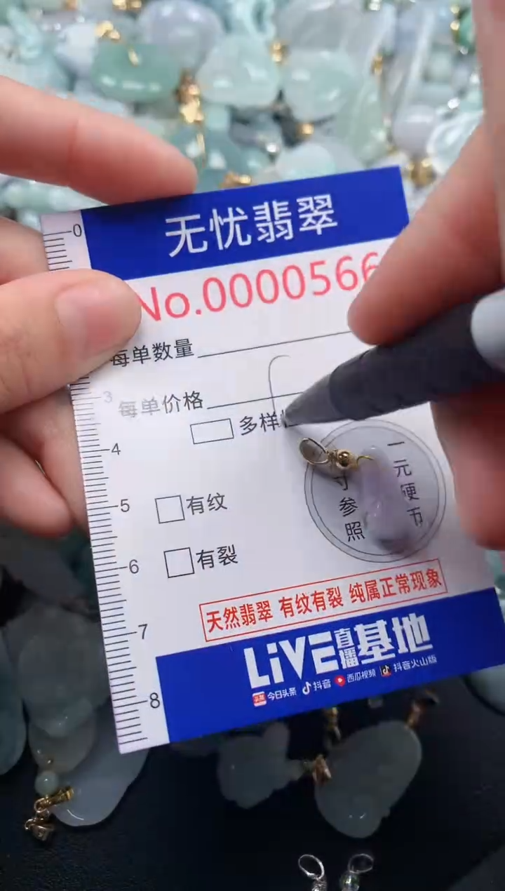 颈饰未镶嵌翡翠566