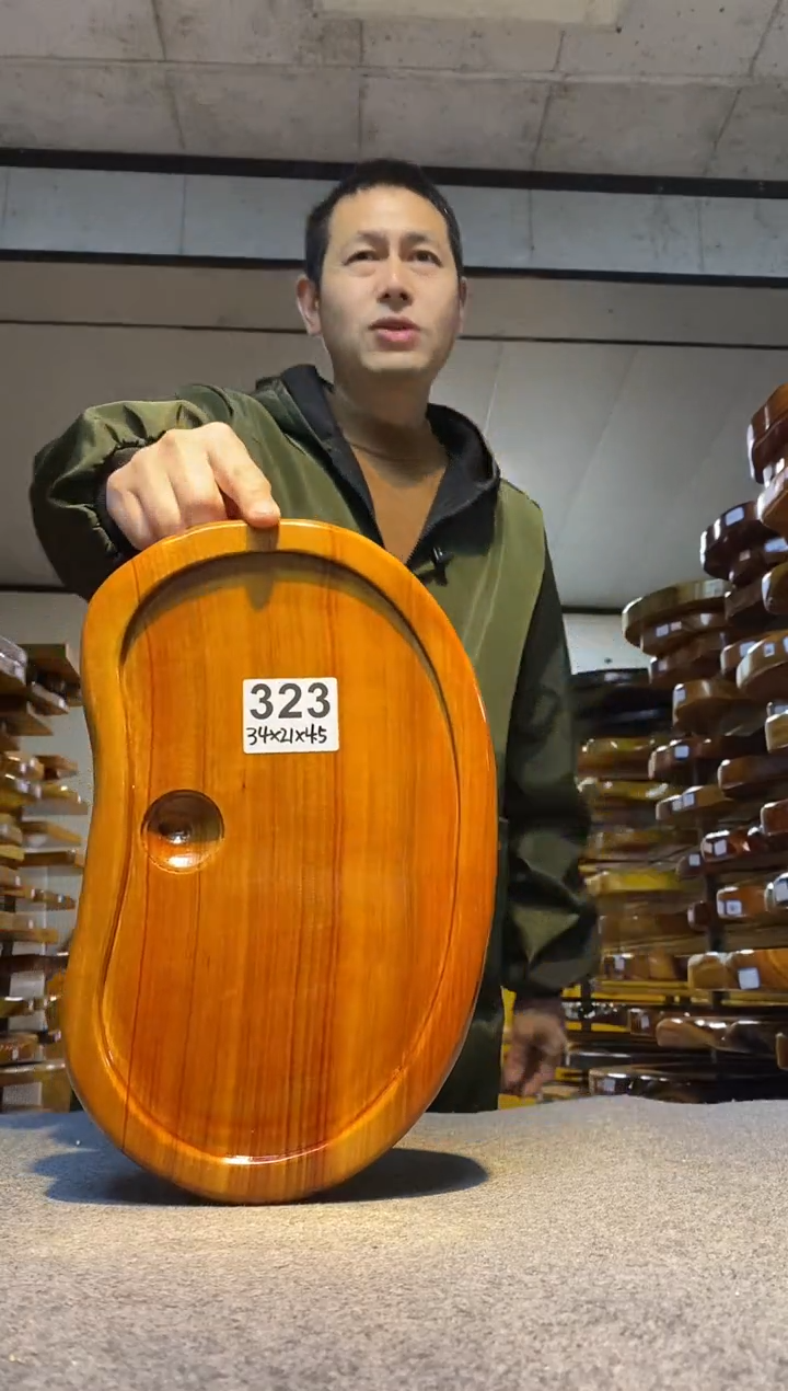 实木茶盘 一物一拍（不含配件）