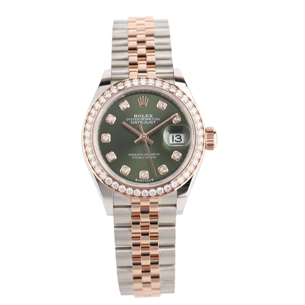 全新未使用 Rolex/劳力士 礼尚往来279381卡25年劳力士女表9X05U