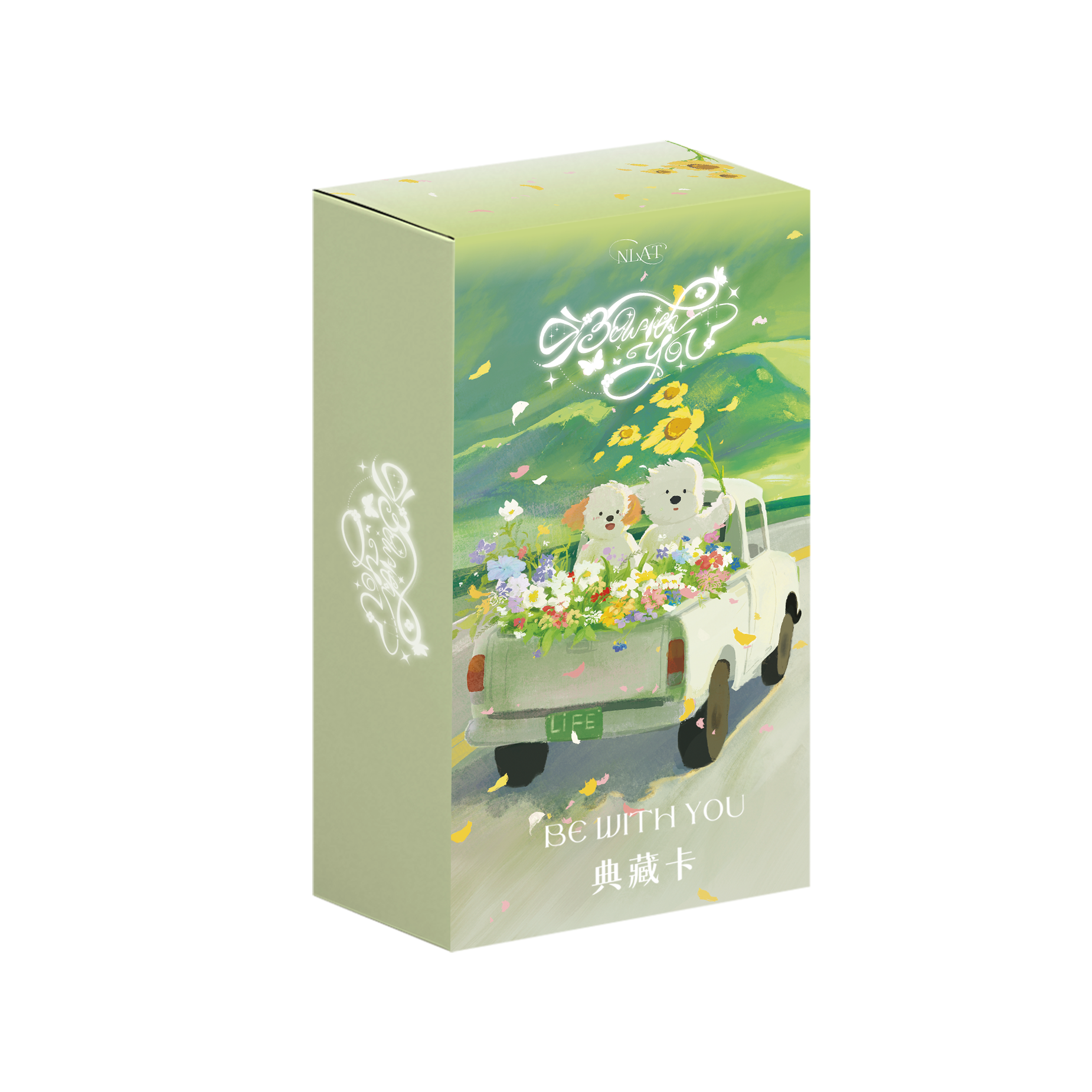 【拆盒】NLAT第二弹【BE WITH YOU 】艺术家联名系列收藏卡牌盲盒代拆