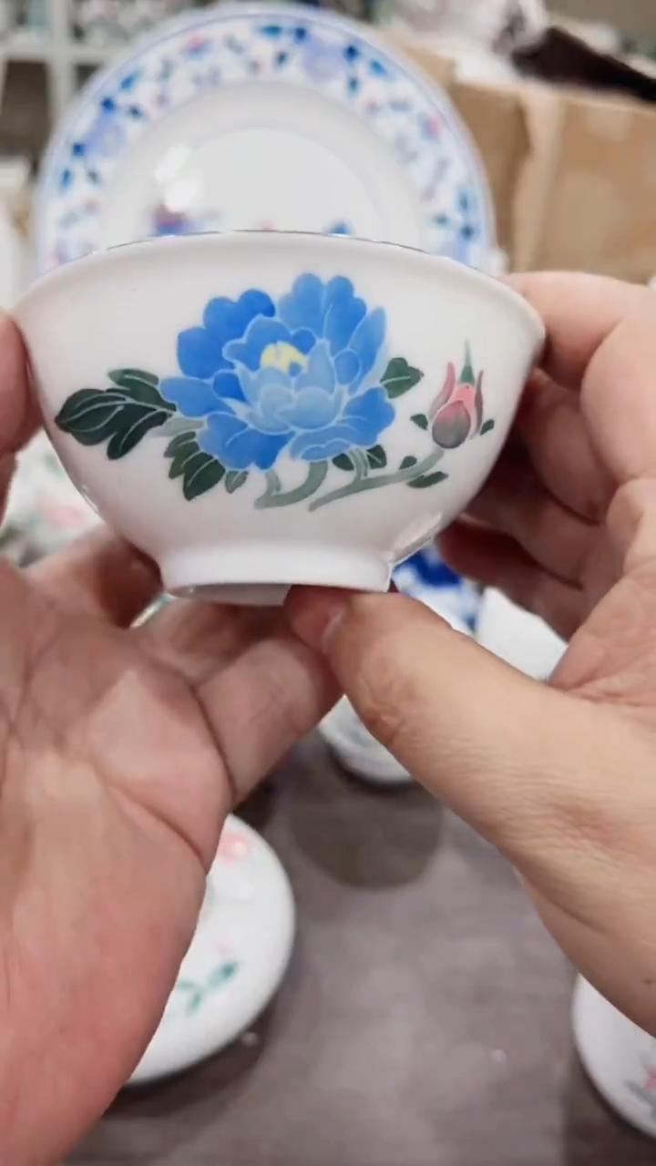 墨*微瑕湖南醴陵釉下五彩陶瓷