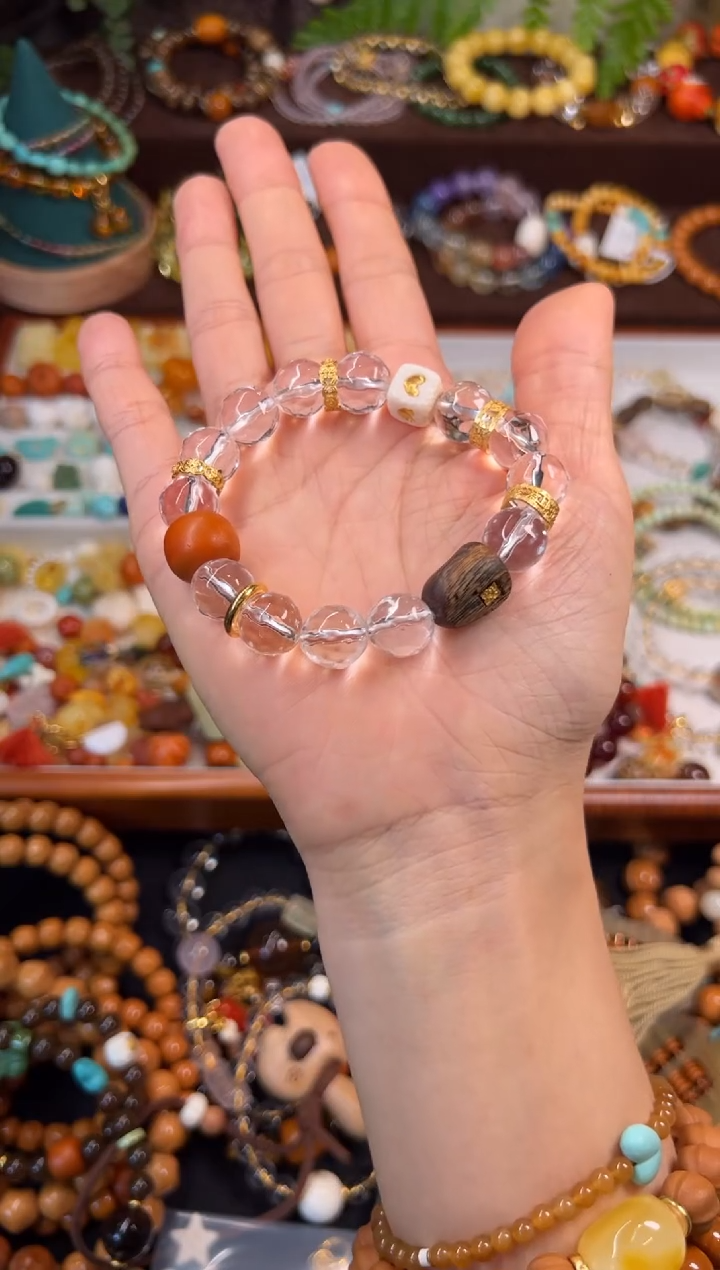 白水菠萝珠 原创设计