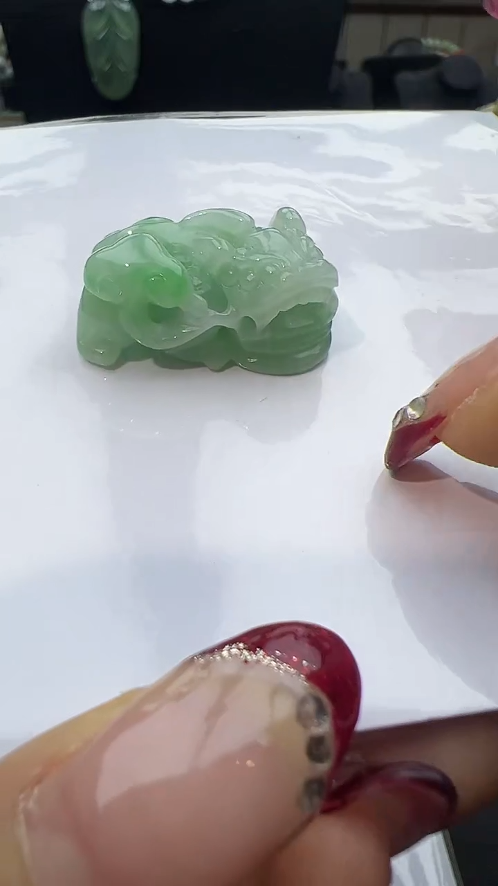【闪购商品】翡翠挂件未镶嵌貔貅裸石