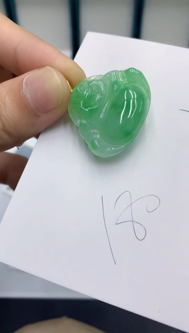 颈饰未镶嵌翡翠翡翠