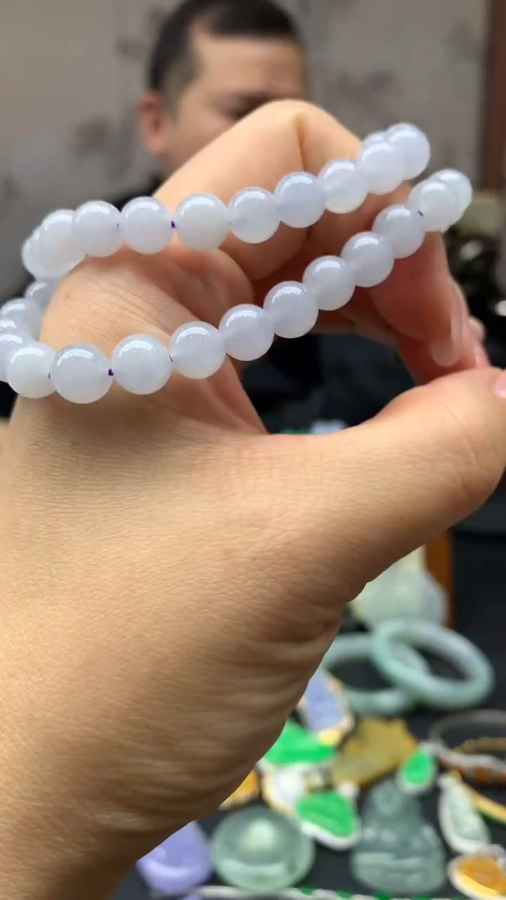 【闪购商品】翡翠手串未镶嵌19-天然翡翠