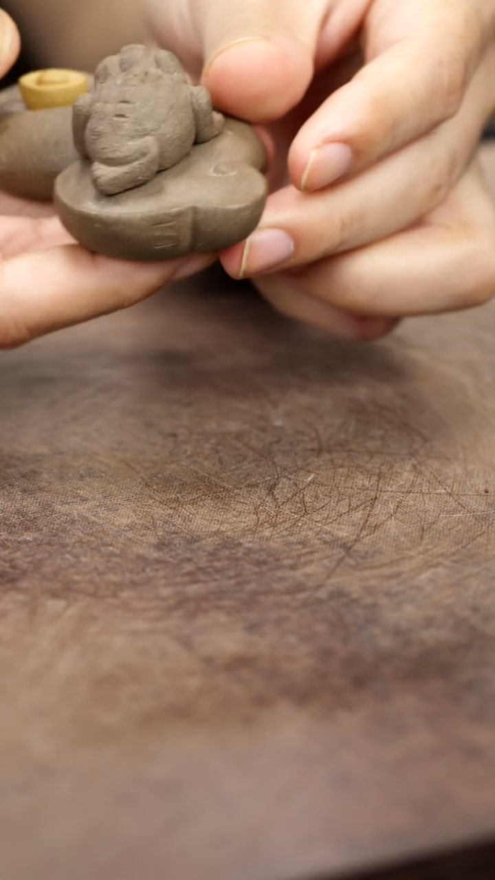 紫砂茶宠紫砂金蟾