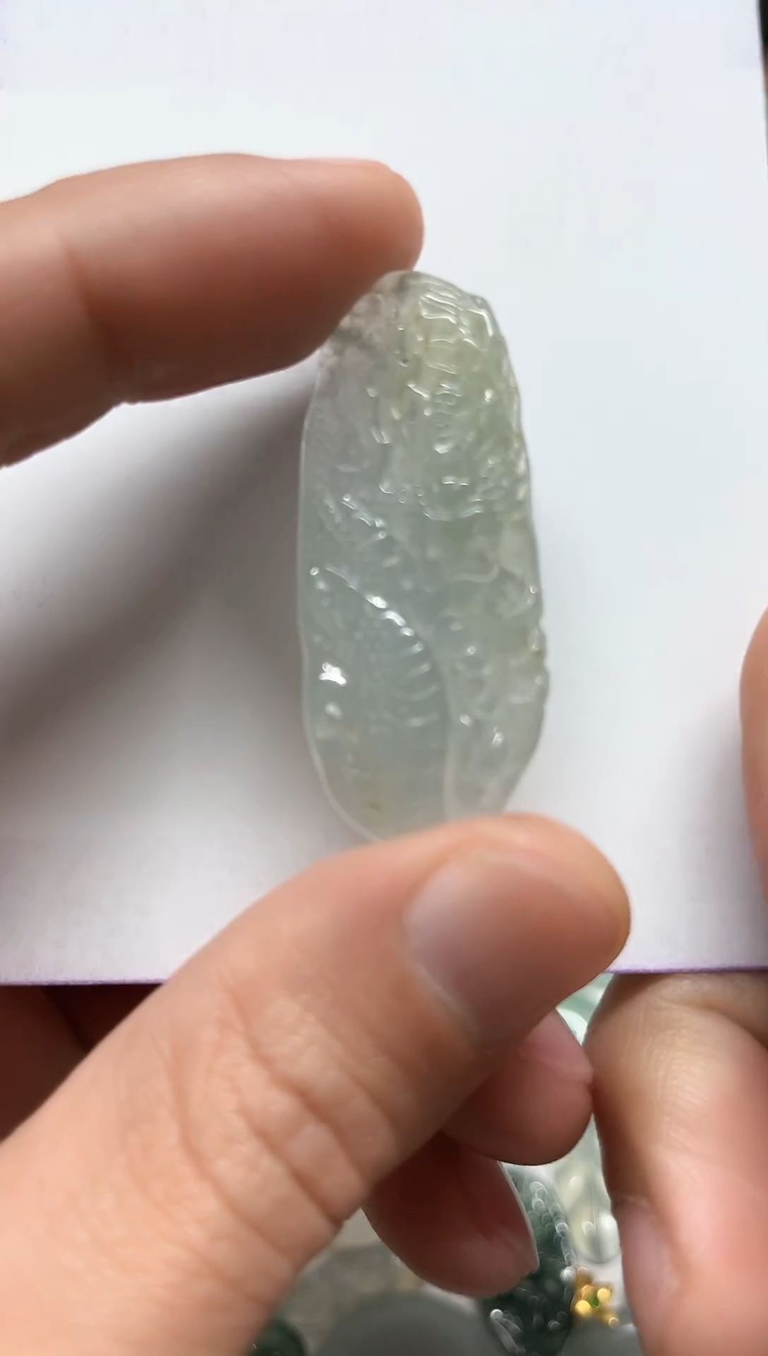 【闪购商品】翡翠颈饰未镶嵌天然缅甸A货翡翠吊坠