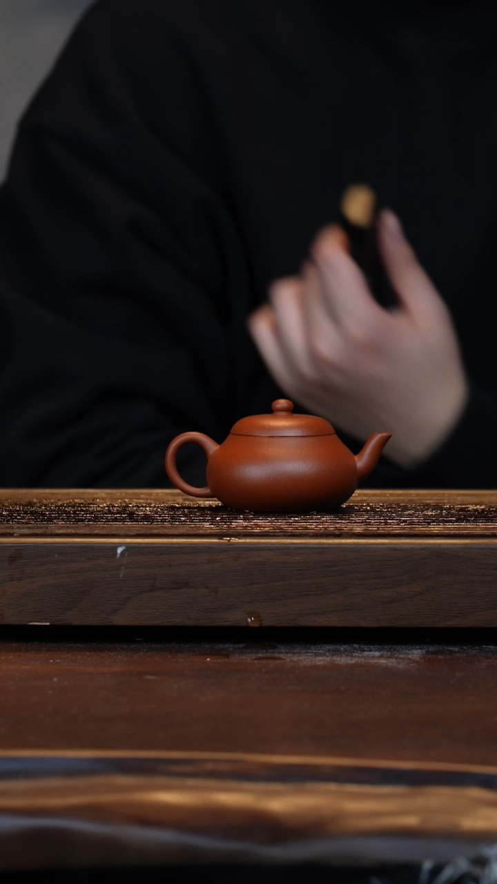【闪购商品】紫砂茶壶自营朱泥息如扁梨