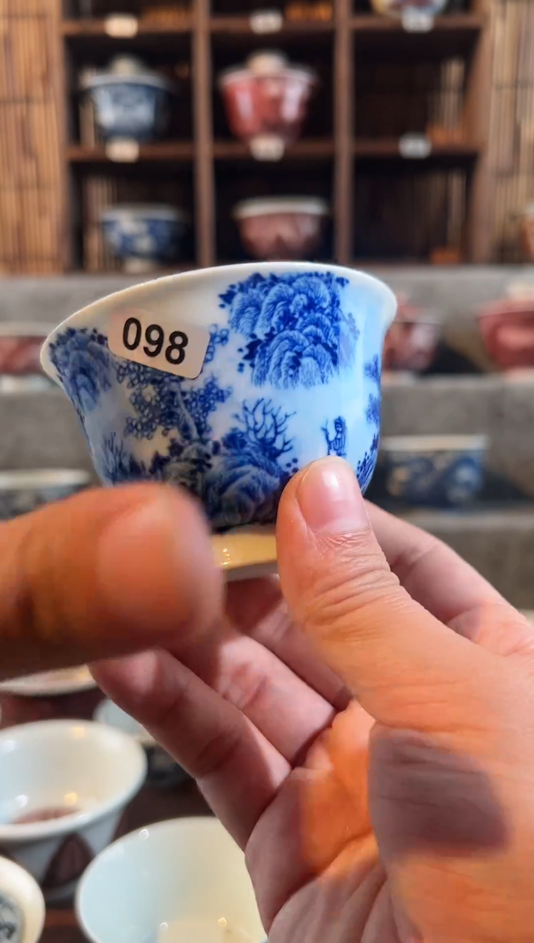 【闪购商品】天禄言瓷山水杯子