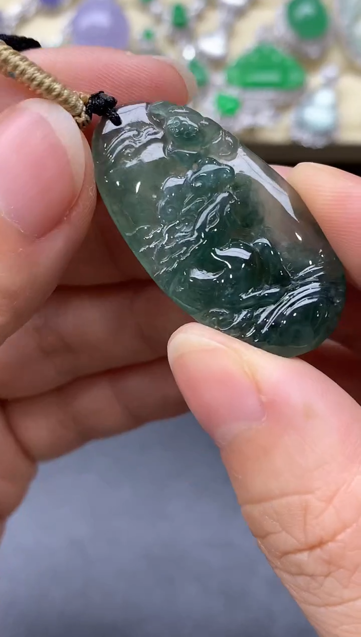 颈饰未镶嵌翡翠30-中国好珍宝