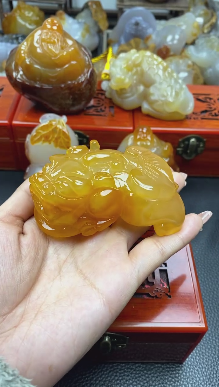 【闪购商品】玛瑙/玉髓手把未镶嵌00