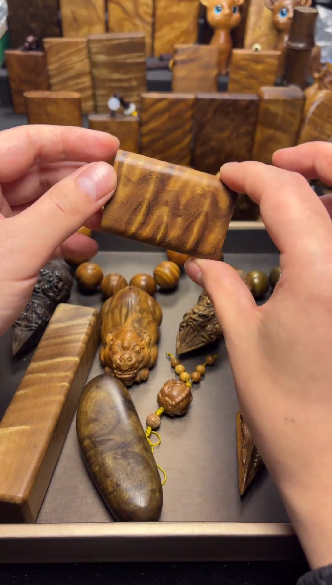 【闪购商品】楠木（金丝楠）其他无事牌4