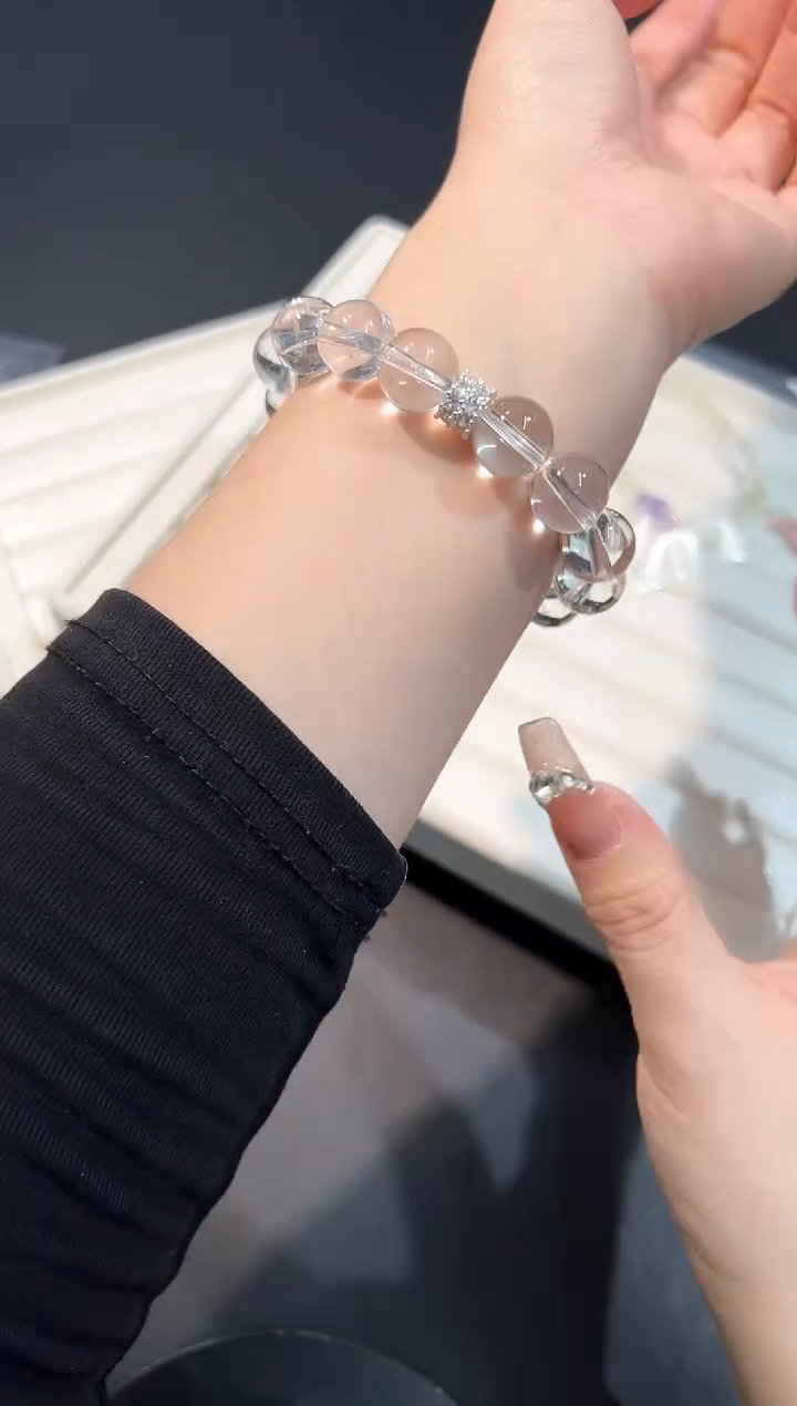 【闪购商品】水晶手串未镶嵌46Y多样性发其一/1条默认微瑕