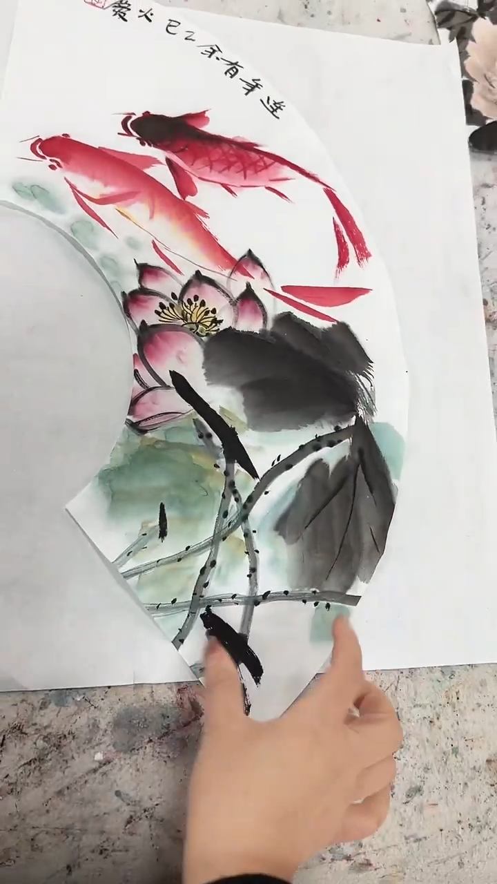 国画李火庆/国画/花鸟