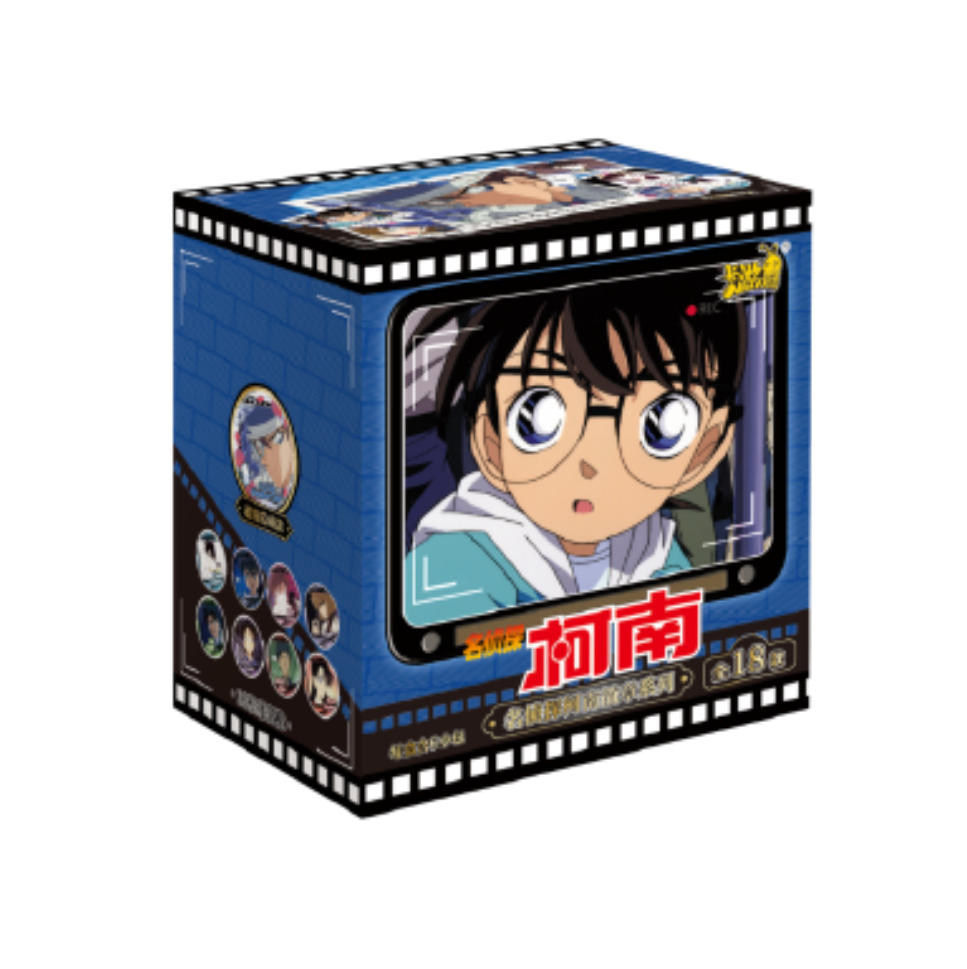 名侦探柯南 正版卡游动画主题徽章吧唧盲袋【默认代拆】