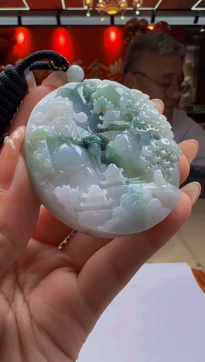 【闪购商品】定制翡翠未镶嵌Q2025-2-14-26