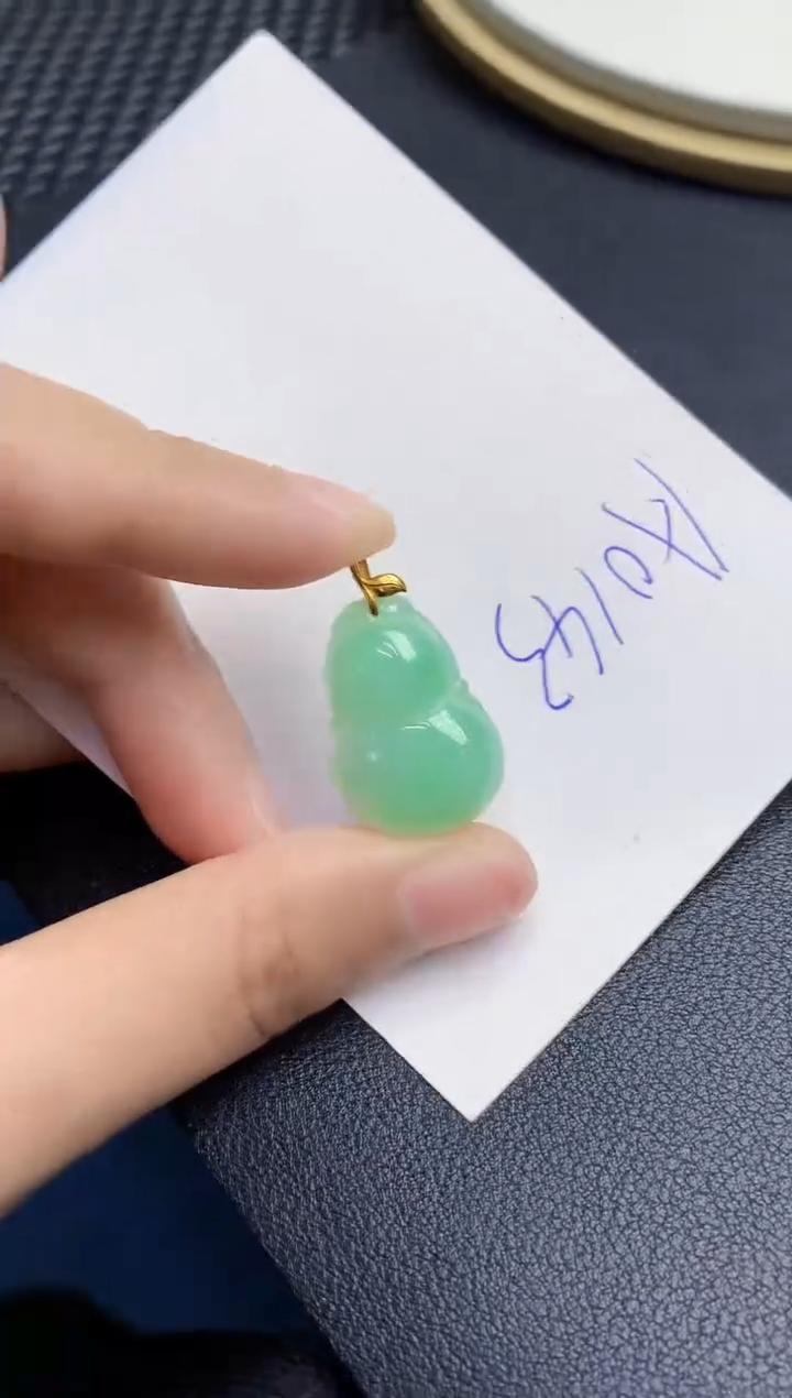 【闪购商品】翡翠颈饰18K金镶嵌000000000