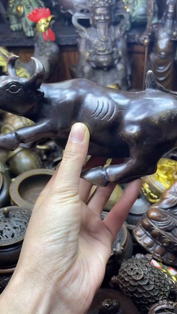 闪购链接，点击下单，有运费险，铜摆件