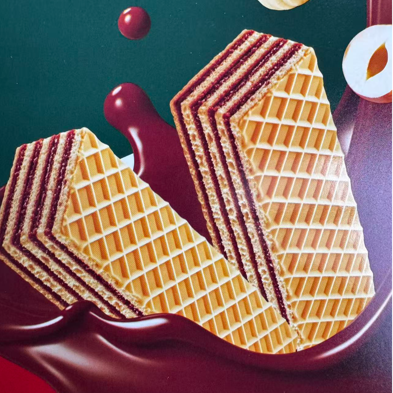 榛子味威化饼干（1盒）