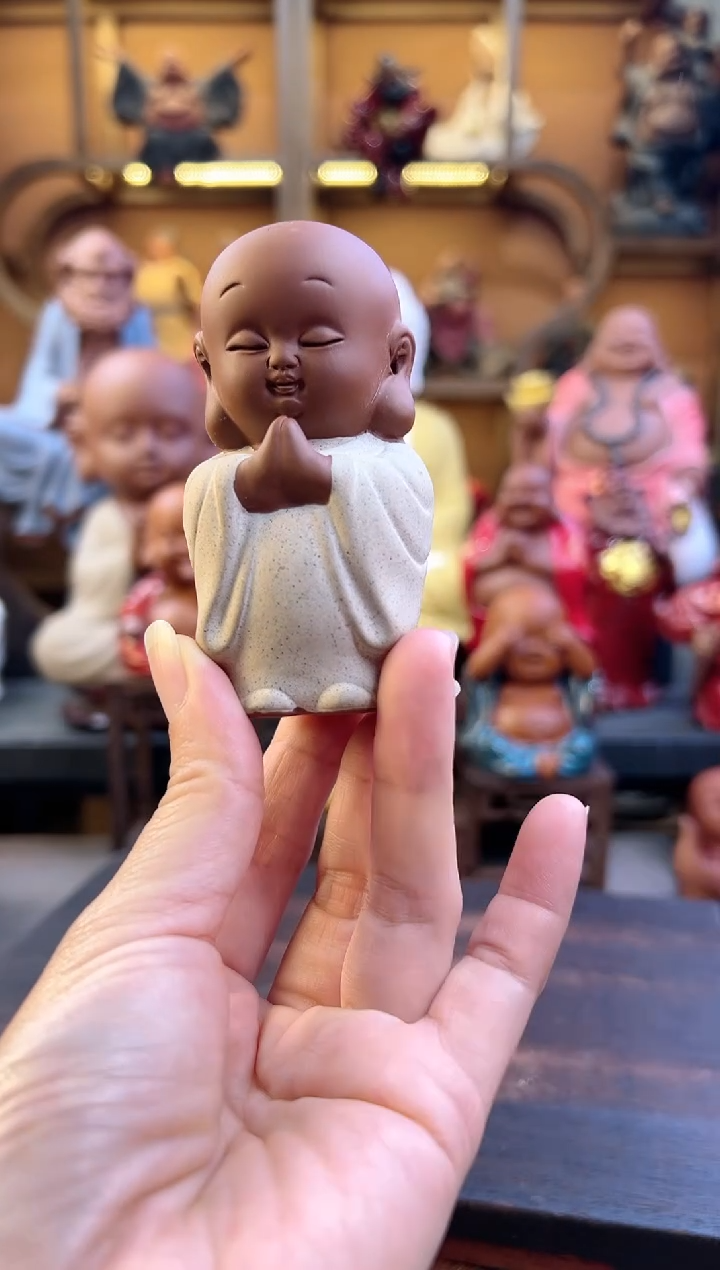 紫砂茶宠器闵紫砂茶宠摆件