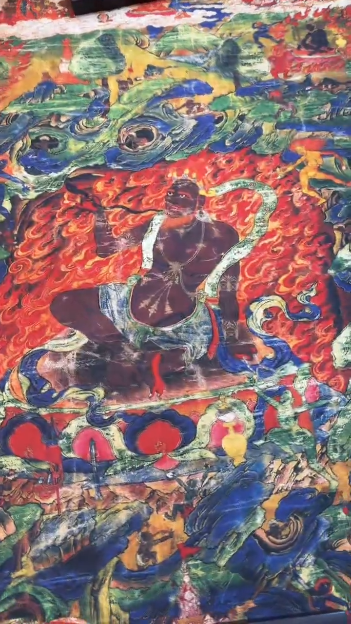 装裱画精美唐卡作品TK16065