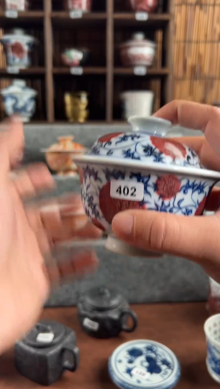 【闪购商品】402天禄言瓷手绘茶具