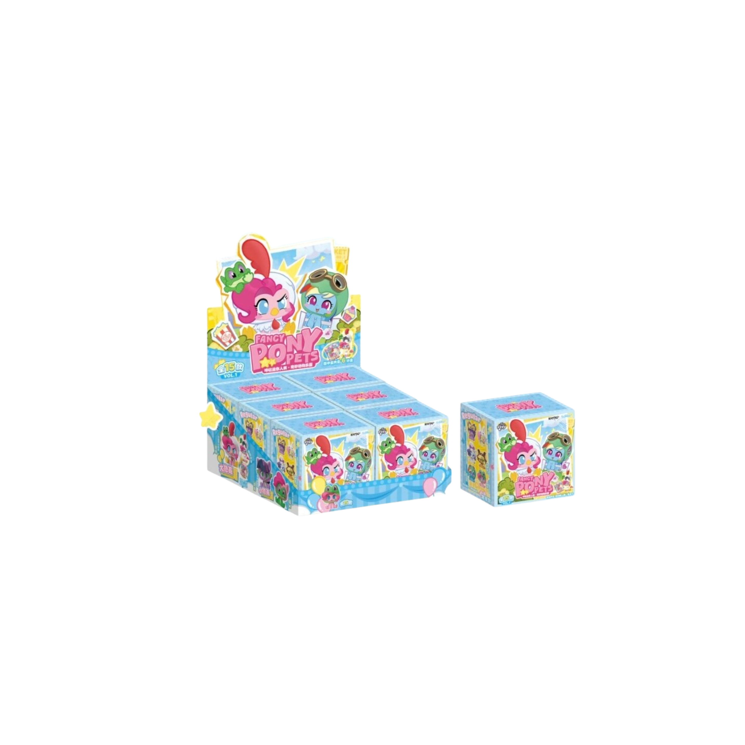 卡游【许愿/平拆】小马宝莉系列咔哒迷你人偶（代拆）