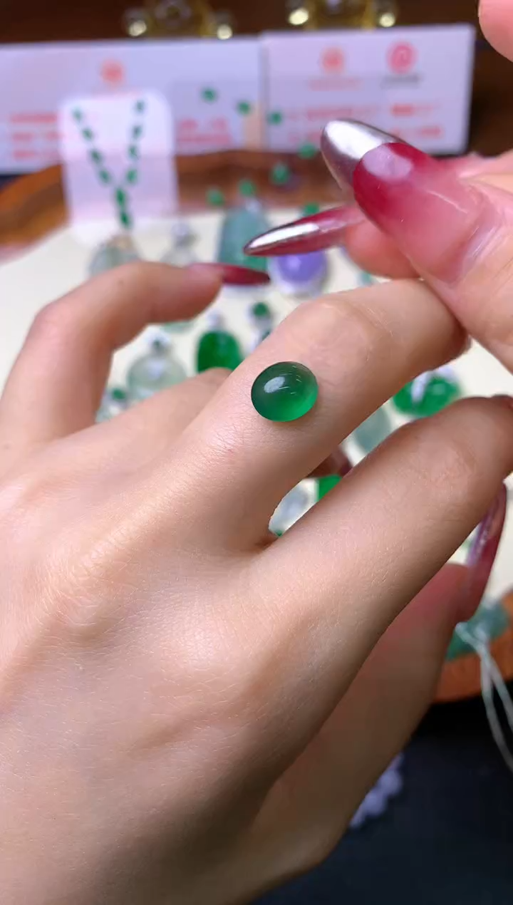 【闪购商品】定制翡翠未镶嵌裸石（镶嵌定制）