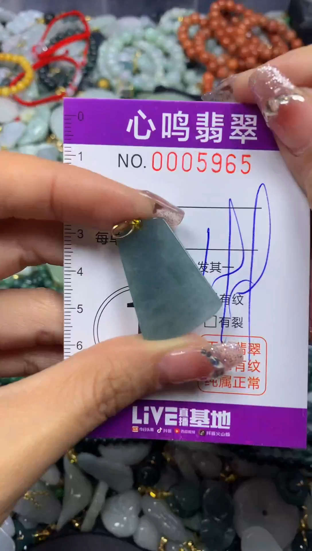 【闪购商品】翡翠颈饰未镶嵌闪购005965