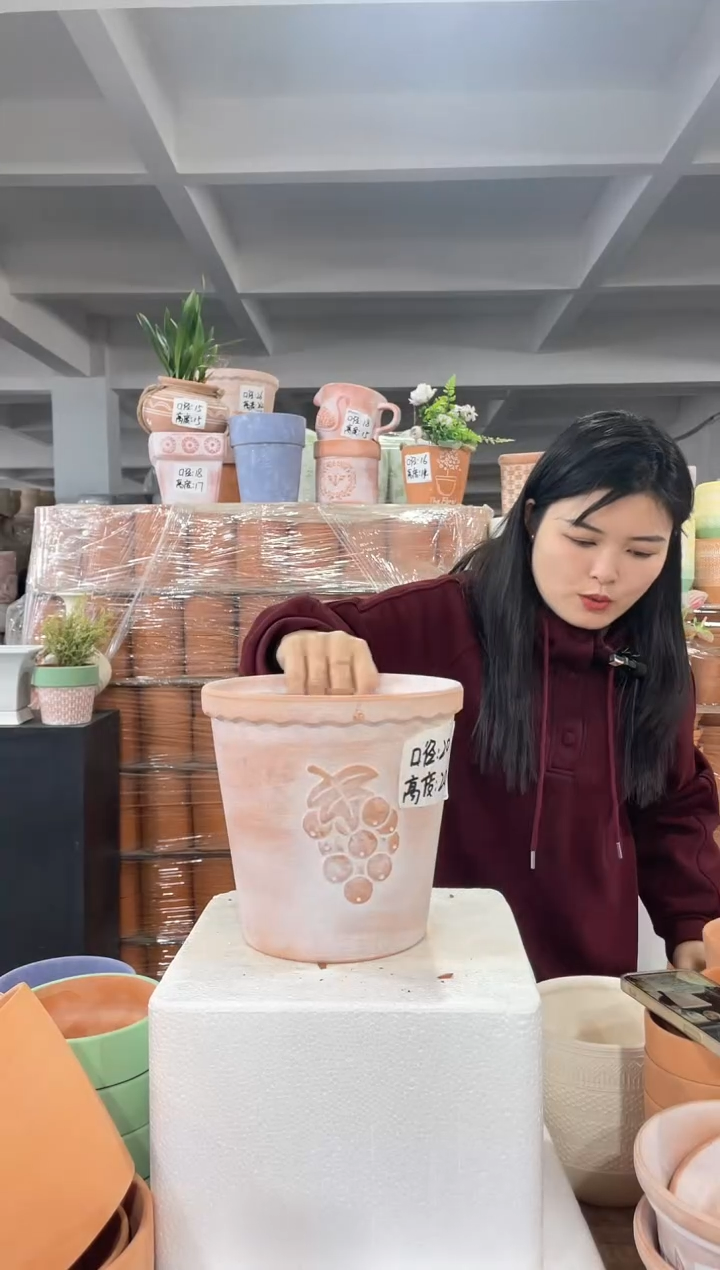 【闪购商品】红陶复古葡萄20-20