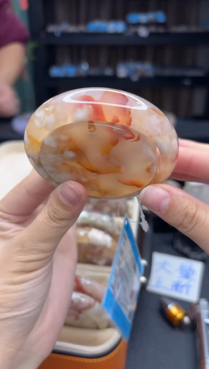 【闪购商品】石英质玉手镯未镶嵌1012（58圈赠送镯心）