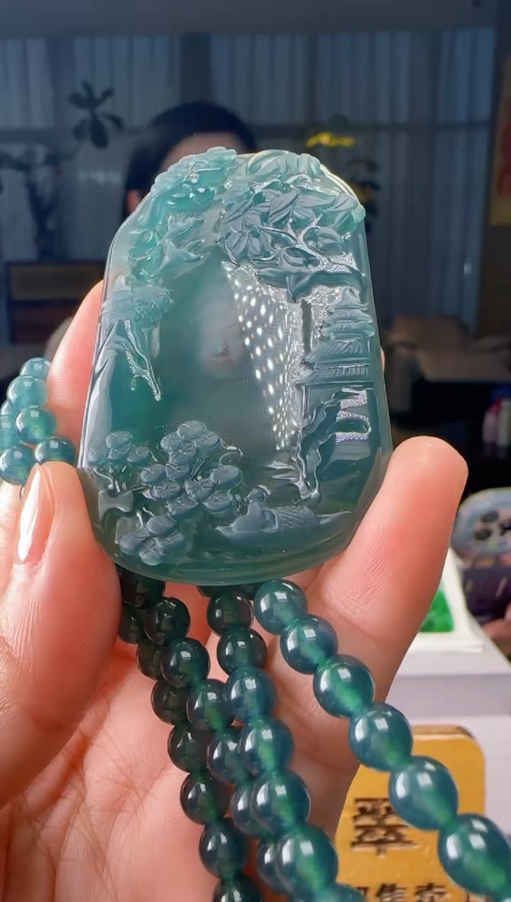 吊坠(赠链)未镶嵌翡翠多样性发其一HH@@960Q7J04505H