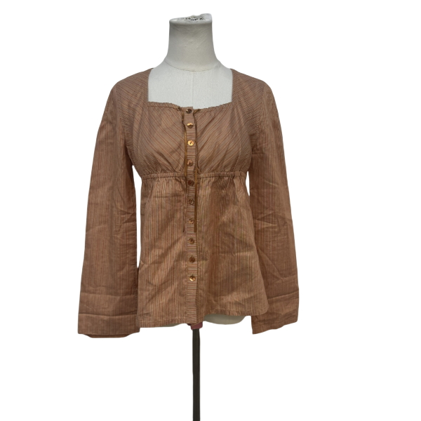 妃鱼/蔻依/麻/上衣/95新/琰二16