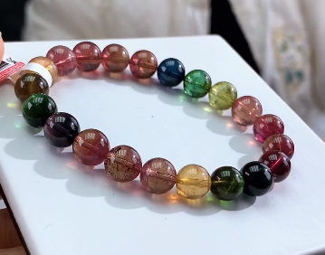 碧玺手串多样性发货